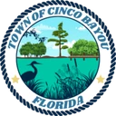 Town of Cinco Bayou logo