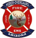 Heber/overgaard Fire District logo