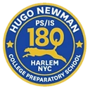 PS 180 HUGO NEWMAN logo