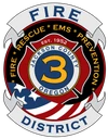Jackson County Fire District 3 logo