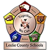 Leslie County School District logo