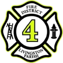 Livingston Parish Fire Protection District #4 logo