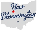 New Bloomington village logo