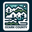 Ozark County logo