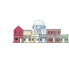 Ramsey village logo