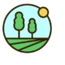 Town of Shadeland logo
