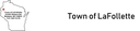 Town of La Follette logo
