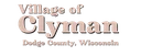 Clyman village logo