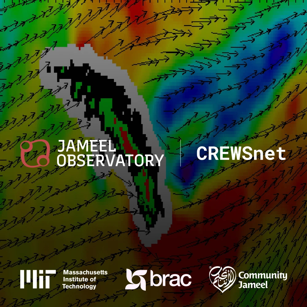 Jameel Observatory CREWSnet hero image mobile