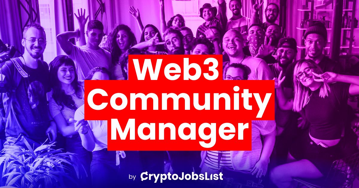 Getting Started As A Community Manager In Crypto