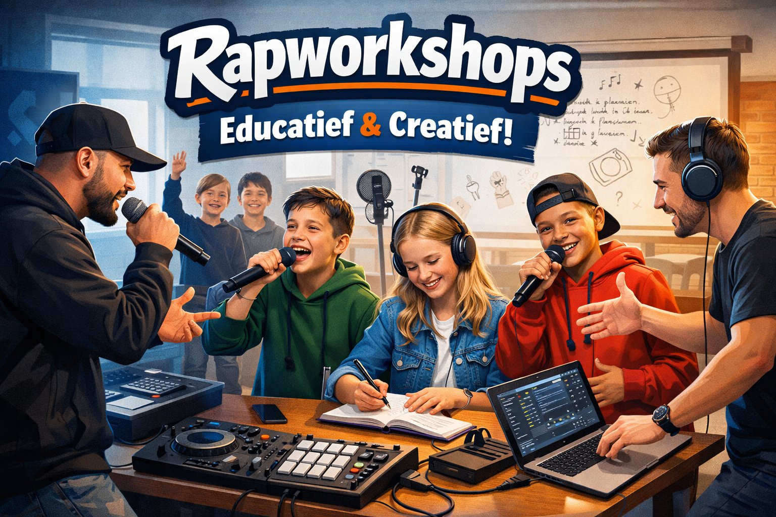 Rapworkshopx handelsnaam van Gele Rijders