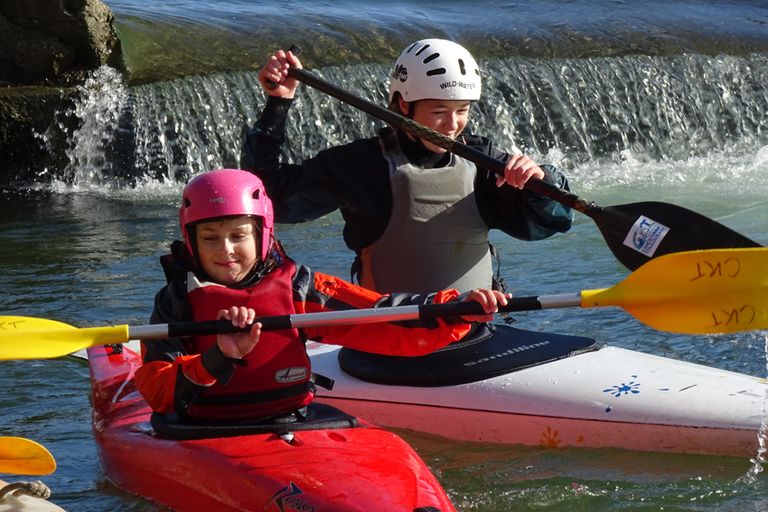 Ecole de pagaie - février 2017