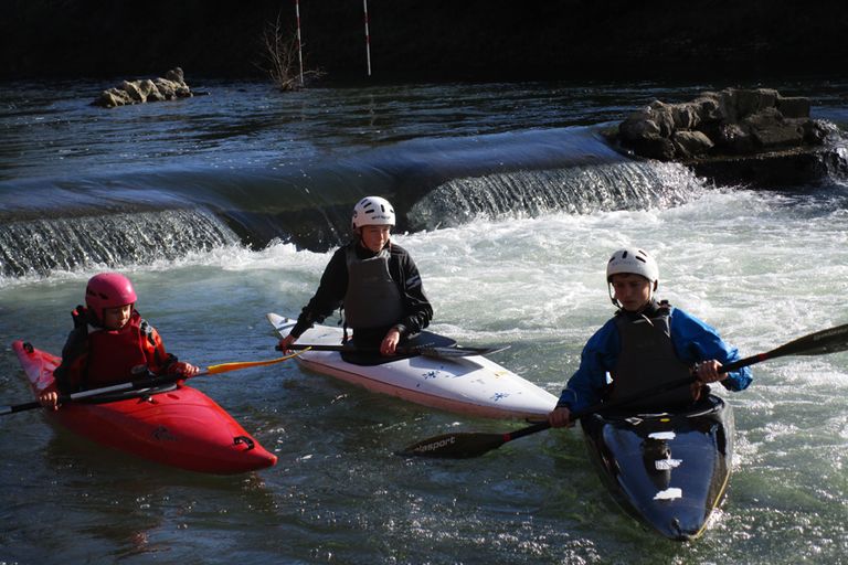 Ecole de pagaie - février 2017