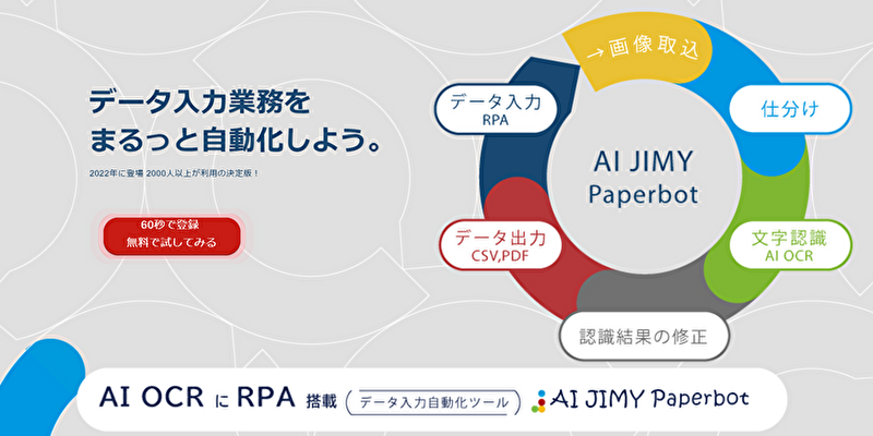 AIデータ入力自動化ツール