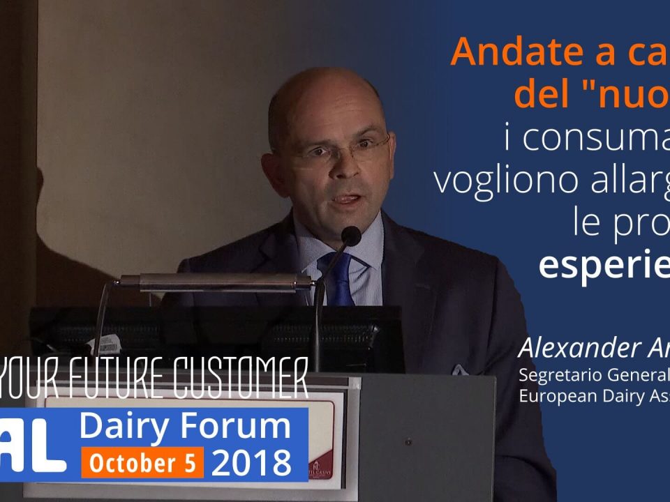 Alexander Anton, Segretario Generale EDA - European Dairy Association