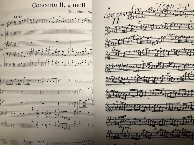 【楽譜】ゲオルク・フィリップ・テレマン / 6つのコンチェルトと6つの組曲（モダン譜スコア）