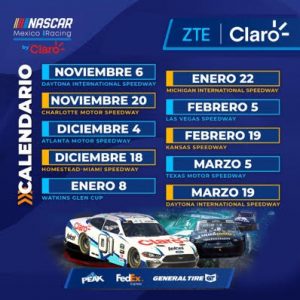 NASCAR Méxcio Racing en Claro Gaming