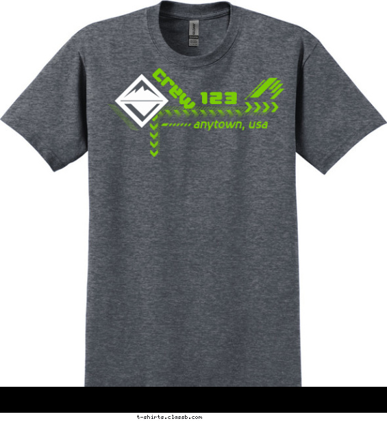 Venturing® Crew Design » SP4102 Crew Abstract Arrows