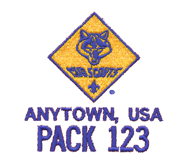 Cub Scout Emblem T-shirt Design