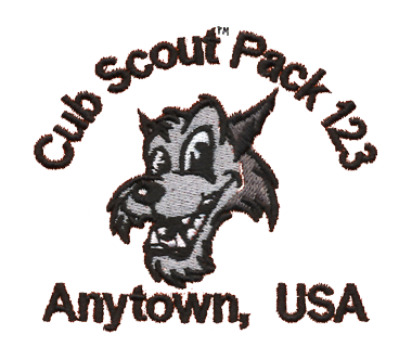 Cartoon Wolf T-shirt Design