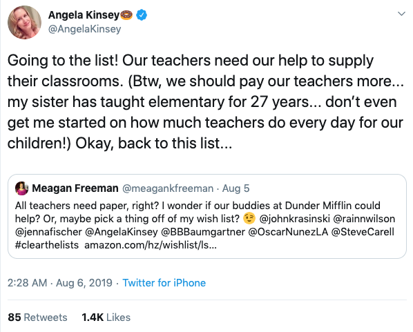 Angela Kinsey (@AngelaKinsey) / Twitter