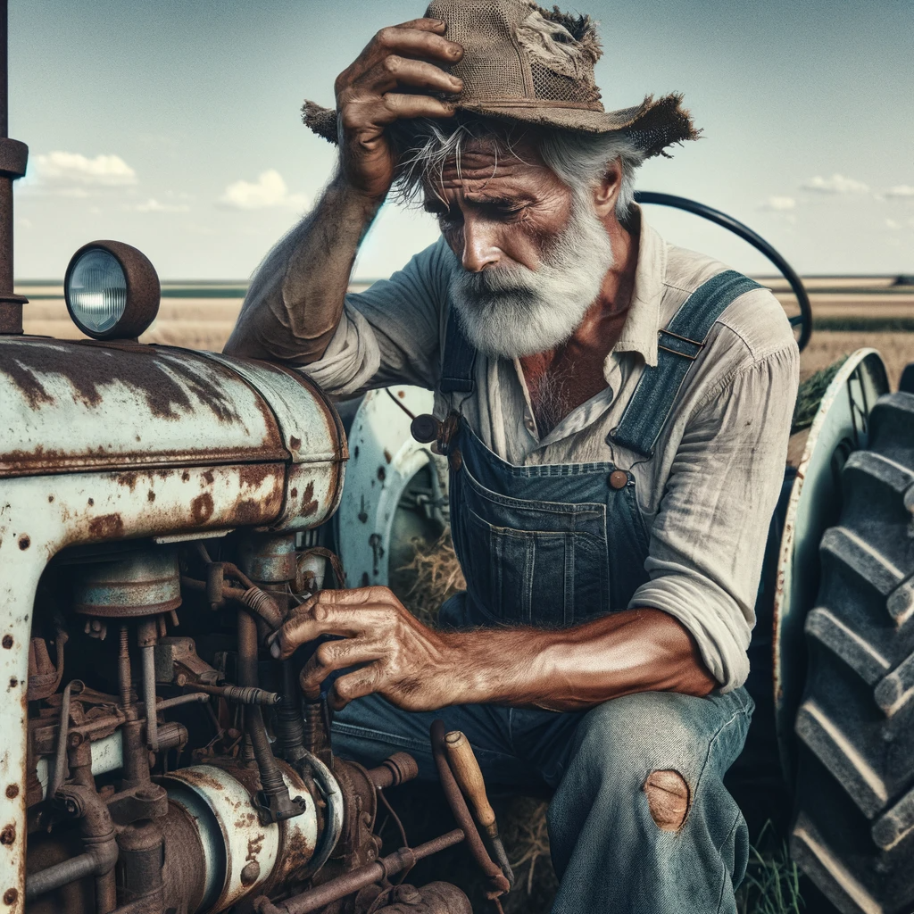 Can Historical Tractors Offer Revolutionary Stress Relief for Farmers?
