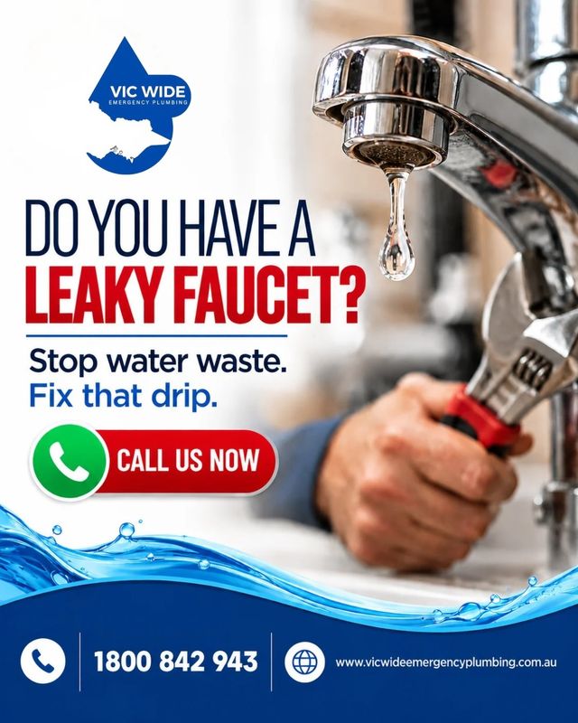 Leaky Faucet Repair Services in Melbourne | Vic Wide Emergency Plumbing
