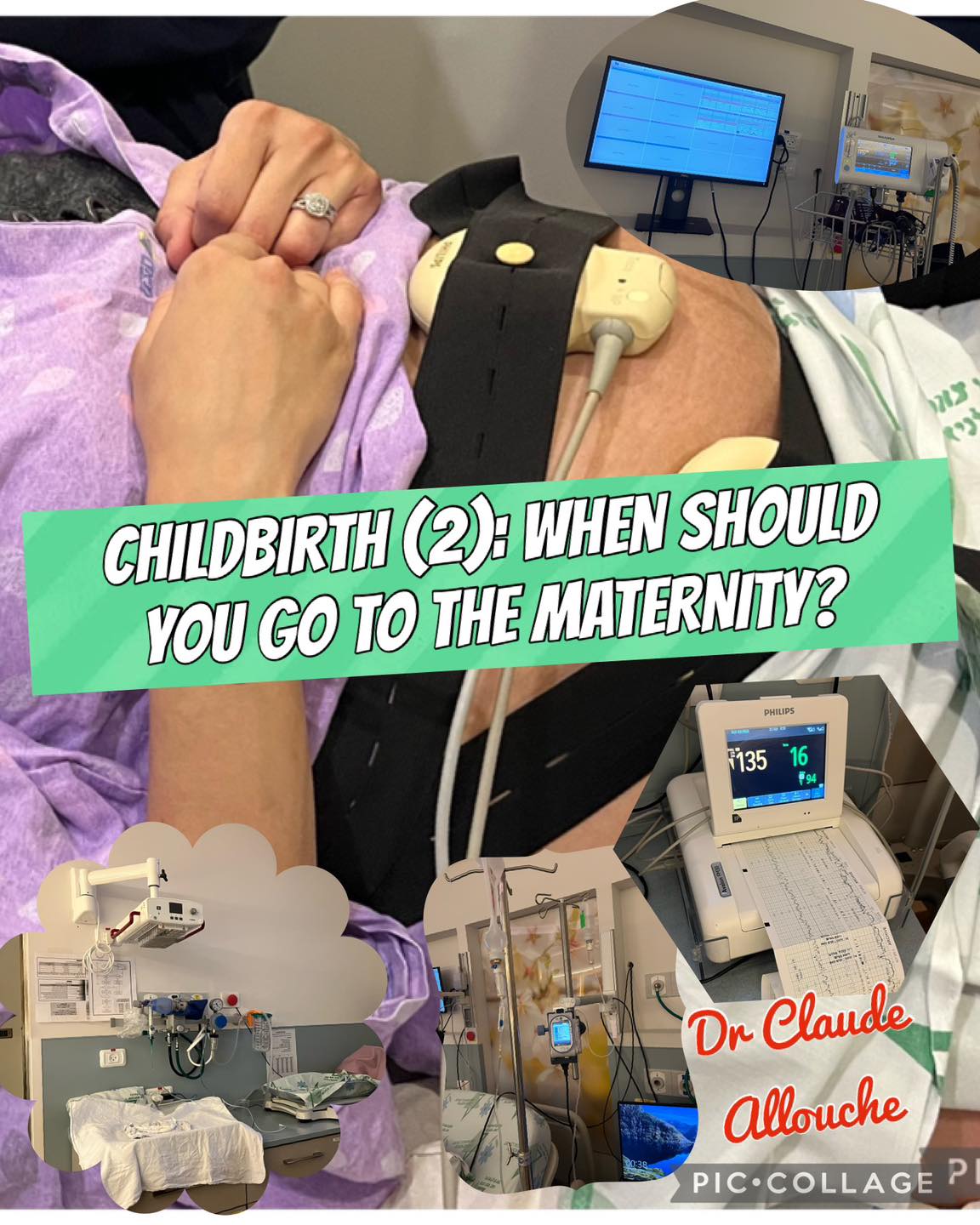 CHILDBIRTH (2): WHEN SHOULD YOU GO TO THE MATERNITY?