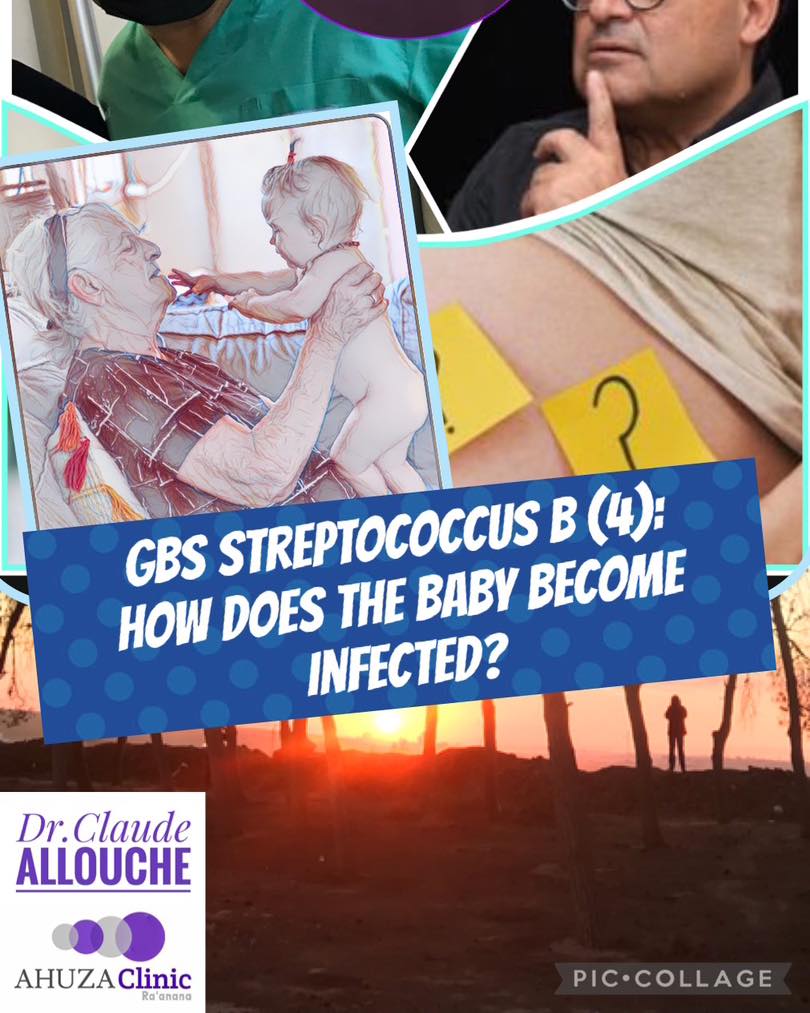 GBS (Streptococcus B): How does the baby become infected? (4)