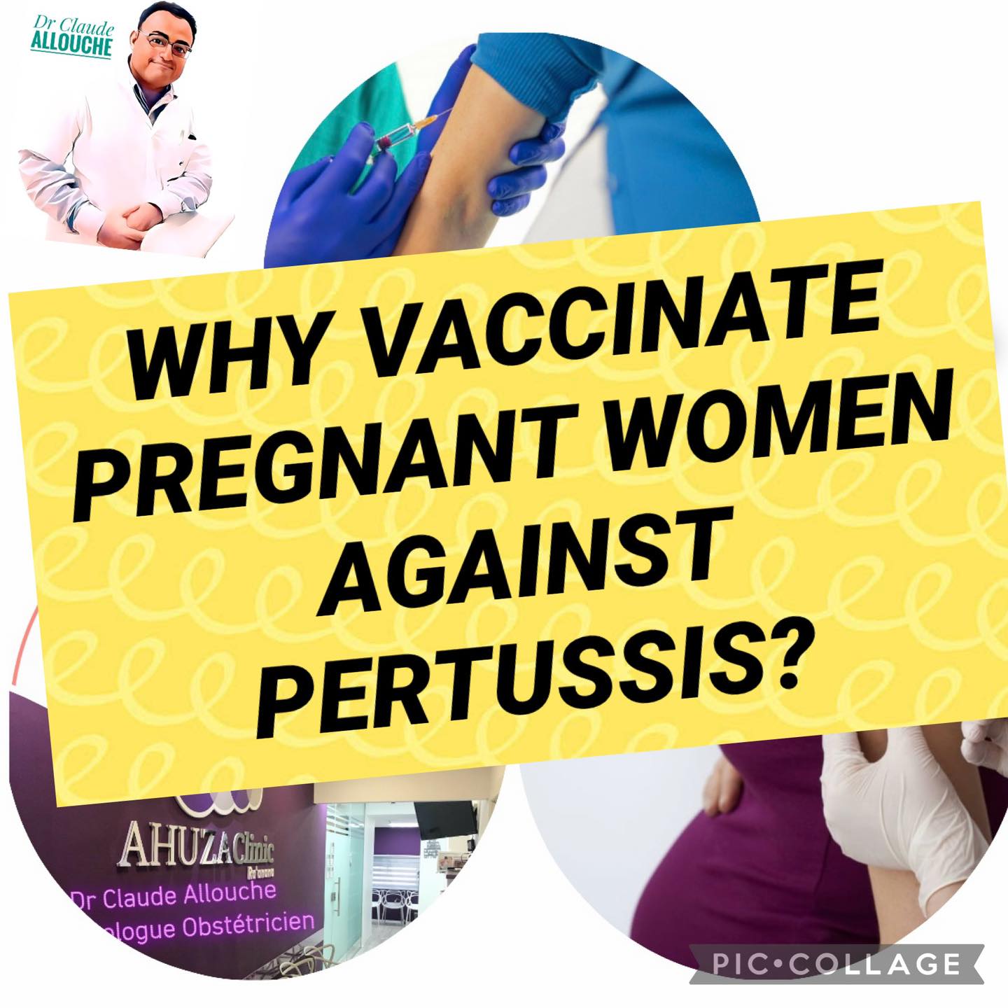 WHY VACCINATE PREGNANT WOMEN AGAINST PERTUSSIS?
