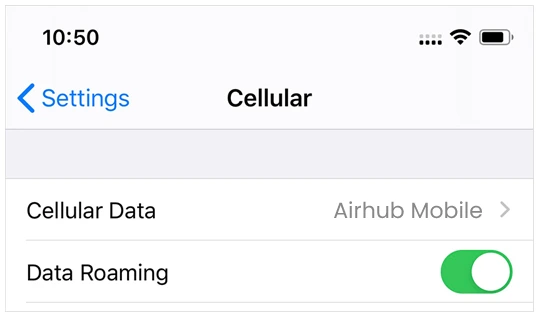 Check Data Usage & Status
