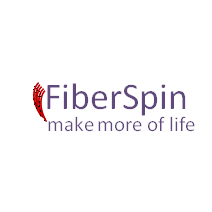 FiberSpin logo