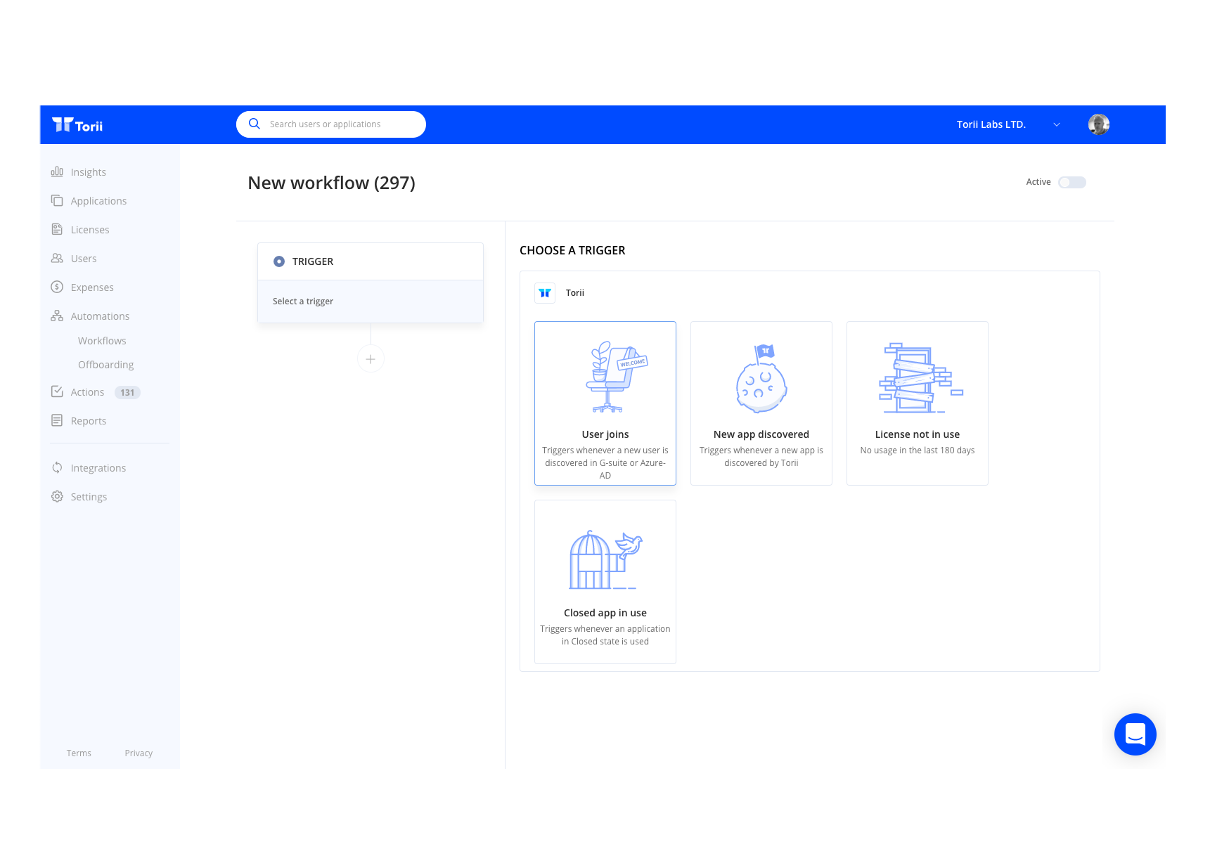 Easily set up your workflows to automate your IT daily tasks logo