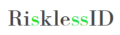 RisklessID logo