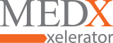 MEDX Xelerator logo