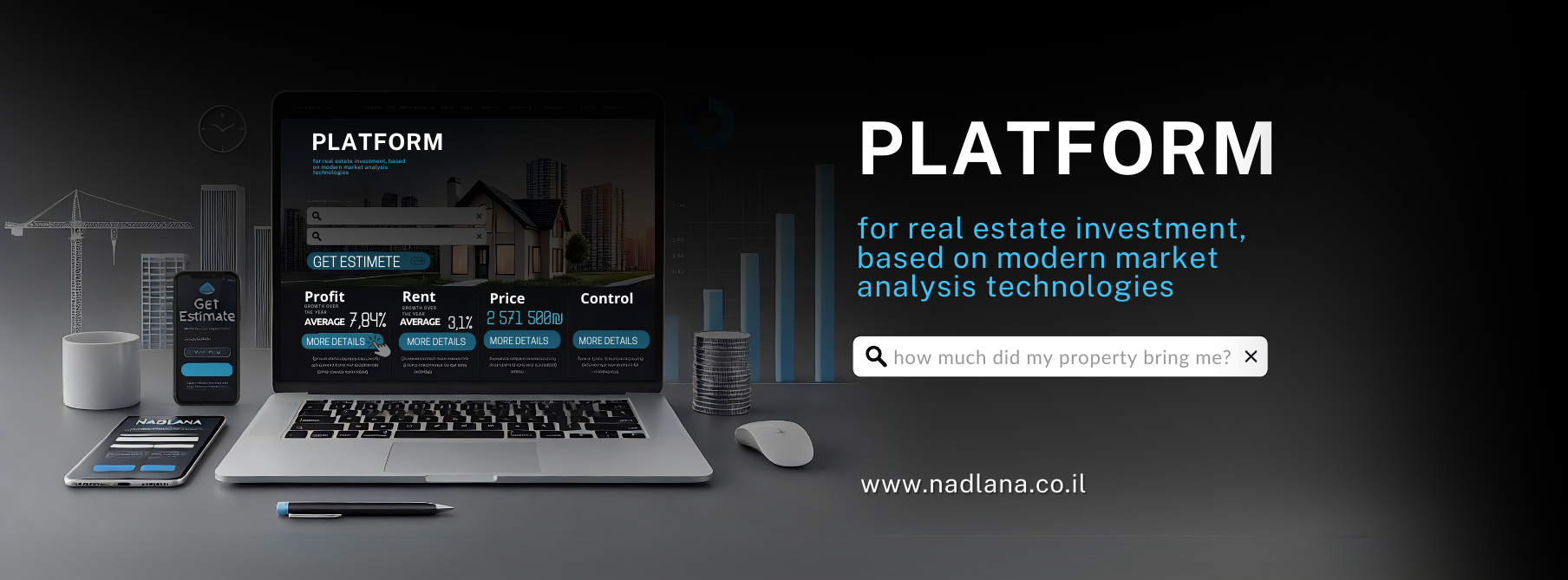 Private real estate investment based on advanced market analysis methods logo