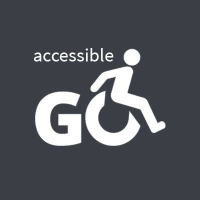 accessibleGO logo