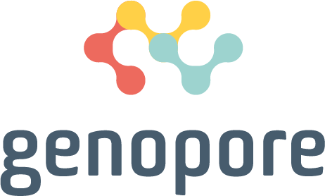 Genopore logo