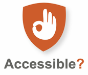 Accessible? logo