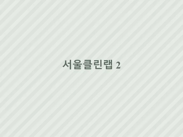 서울클린랩 작업 사진 2