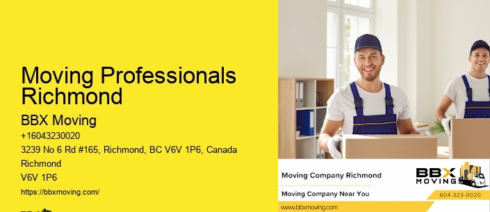 Moving Professionals Richmond