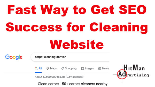 SEO for cleaning websites