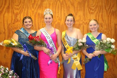 2023 Clearfield County Fair Queen Court