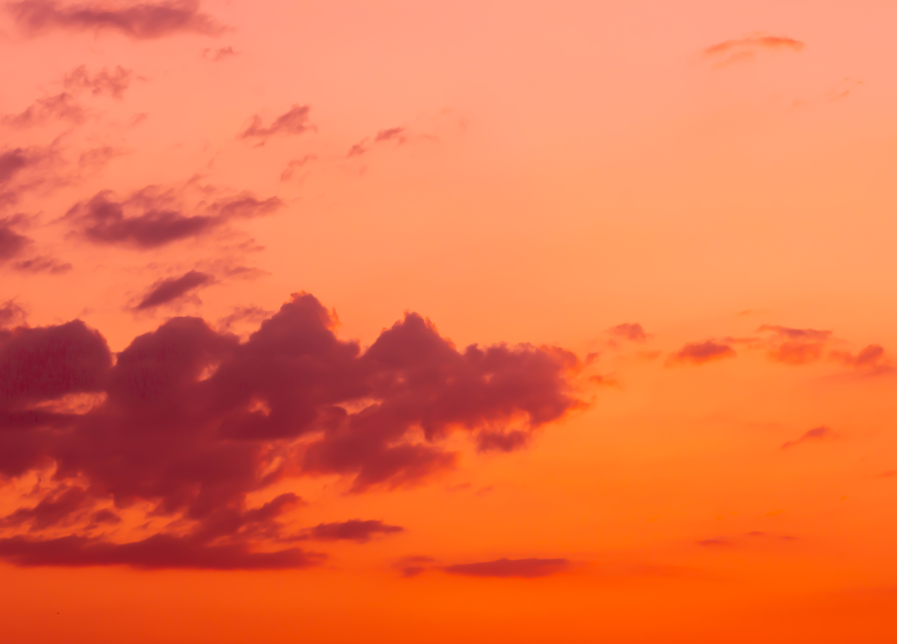 Sunset sky