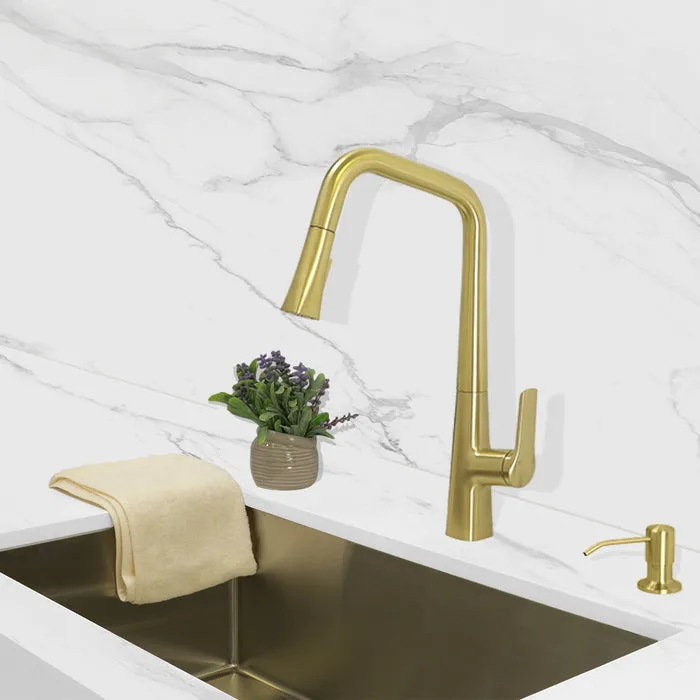 GRANI Pull-down Dual Spray Kitchen Faucet - F23128 - 2