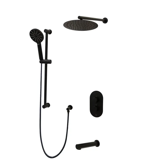 CRYSTAL Three Way Thermostatic Shower System
