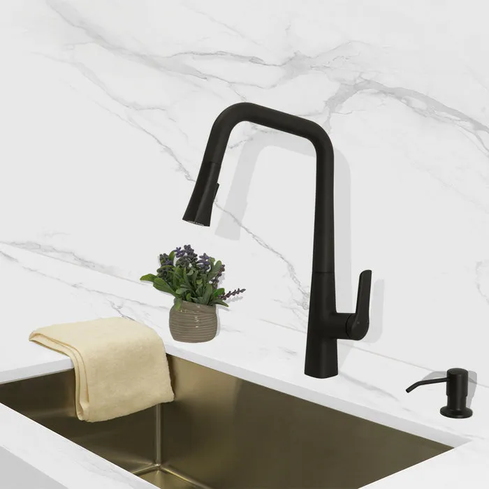 GRANI Pull-down Dual Spray Kitchen Faucet - F23128 - 1