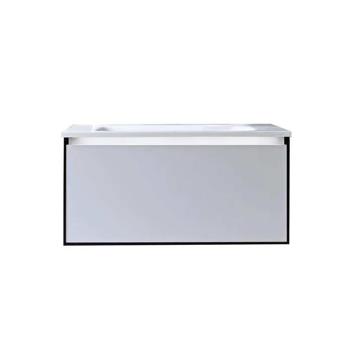 NEO Wallmount Vanities Combination - WV5698 + BASIN5698 - 1