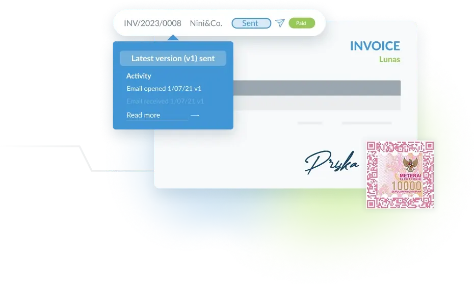 Flexible Payment Methods & Official e-Meterai