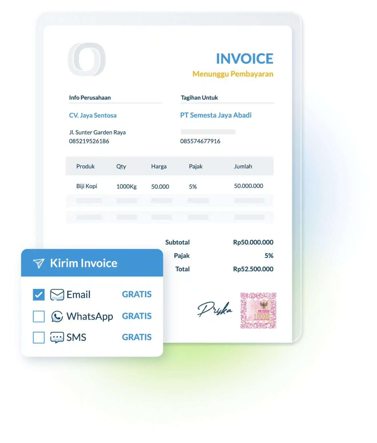 Invoice Digital untuk Beragam Bisnis